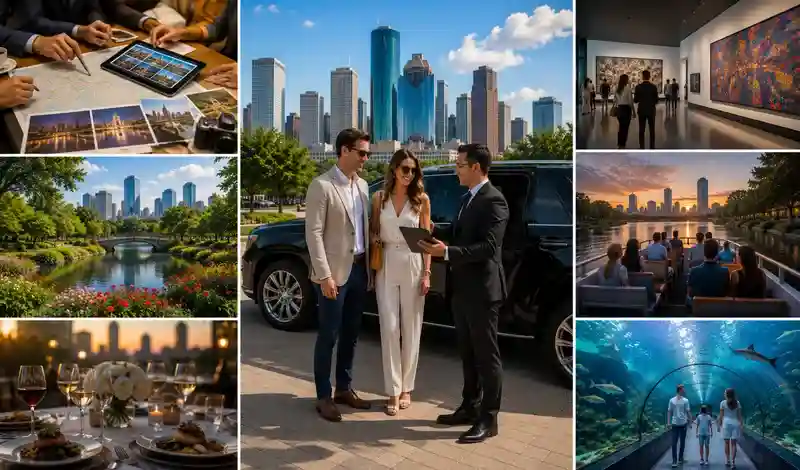 Customized Houston private tour with a professional chauffeur, personalized itinerary, and exclusive city experiences.